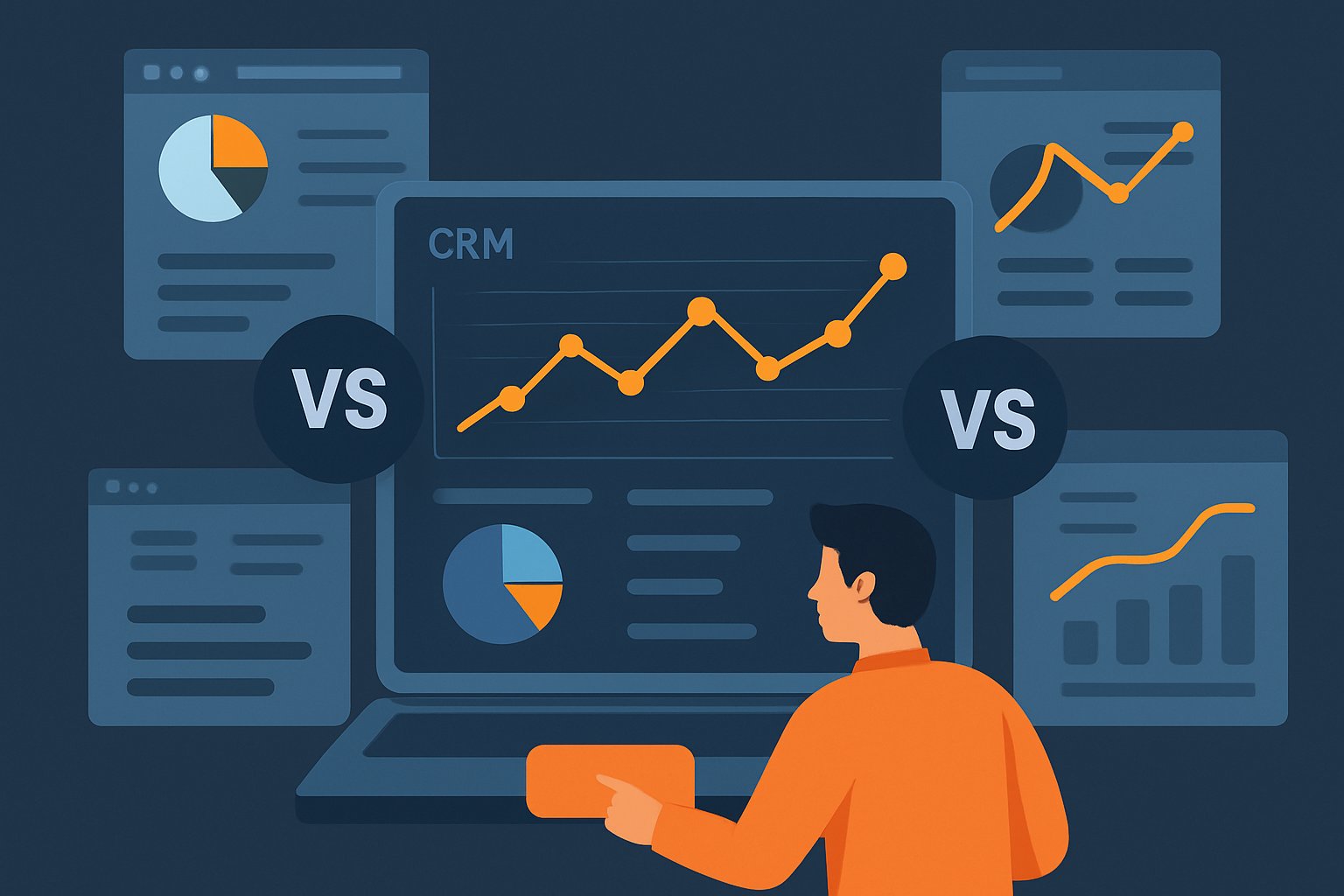Le logiciel CRM BusinessPro X4 face aux autres CRM