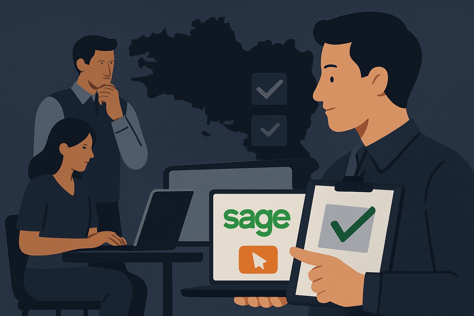 Comment bien sélectionner son revendeur du logiciel Sage en Bretagne