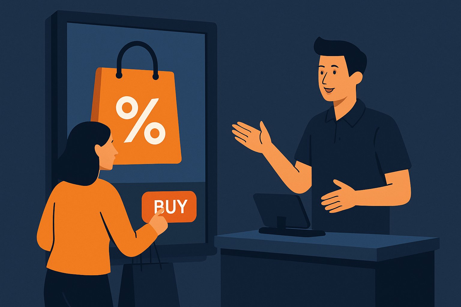 Affichage dynamique en point de vente : comment booster ses ventes ?