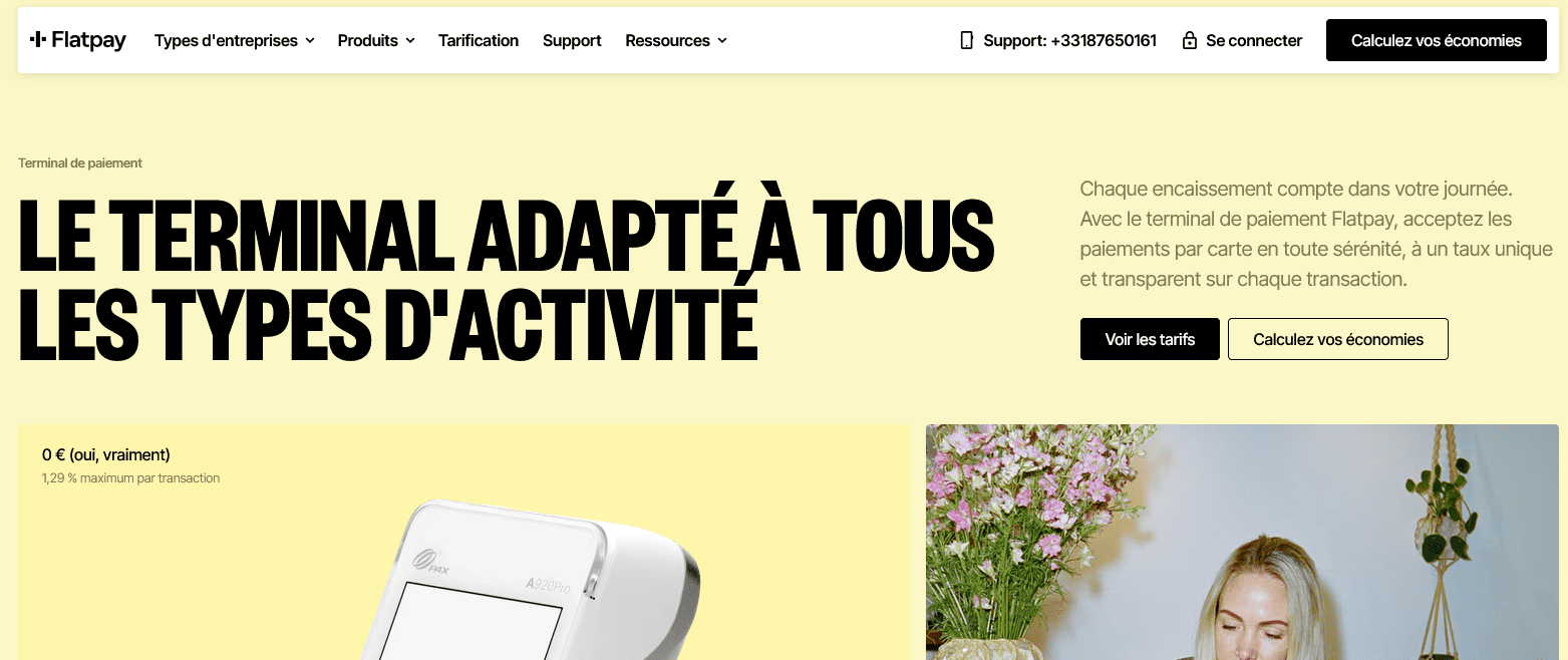 Aperçu Flatpay