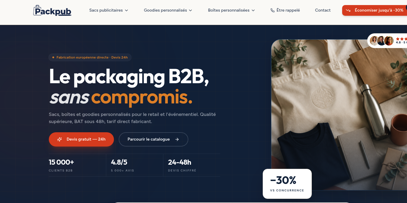 Aperçu Packpub