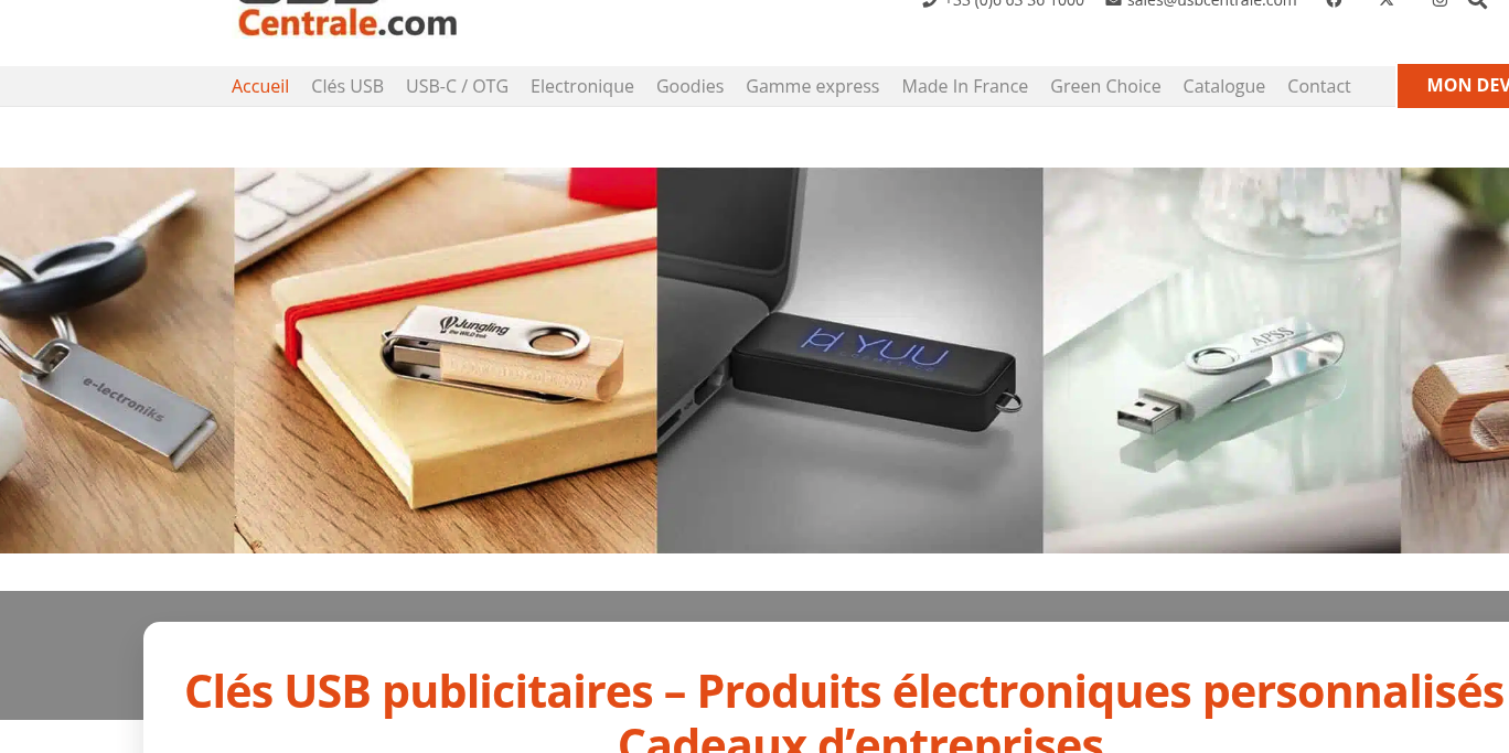 Aperçu USB Centrale